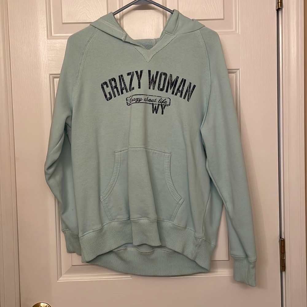 Crazy woman sweatshirt